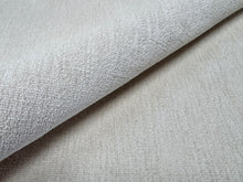 Load image into Gallery viewer, Remnant Kravet Contract Soft Clean Light Beige / Ivory Chenille Heavy Duty Commercial Grade Performance Crypton Woven Fabric STA 6453