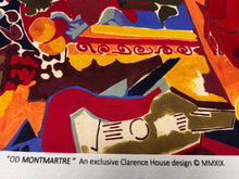 Load image into Gallery viewer, Clarence House Old Montmartre Cherry Modern Abstract Style Indoor Outdoor Printed Upholstery Fabric STA 6331