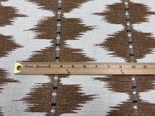 Load image into Gallery viewer, Colefax and Fowler Myrthus Fabric By Larsen L9175-02 Ikat Striped Embroidered For Curtains and Pillows STA 6192