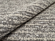 Load image into Gallery viewer, Remnant Kravet Donghia Blur The Lines Grey Silver White Multi Tonal Stria/ Stripe Texture Luxury Canvas Woven Fabric STA 6450