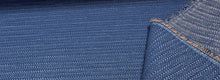 Load image into Gallery viewer, Remnant Thibaut Mosaic Dark Blue Modern High Performance Texture Weave Upholstery Fabric