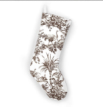 Load image into Gallery viewer, Thibaut Antilles Toile Christmas Stocking