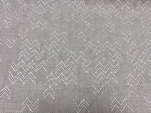 Load image into Gallery viewer, Cowtan &amp; Tout Larsen Playa Pearl Small Scale Geometric Texture Irregular Herringbone/Chevron Design Indoor Outdoor Weave Fabric STA 6440