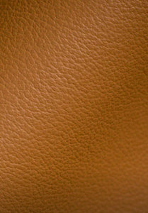 caramel tan genuine leather hide