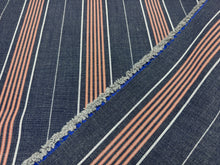 Load image into Gallery viewer, Perennials Canal Stripe Vintage Blue 833-377 Indoor Outdoor Upholstery Fabric