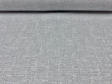 Load image into Gallery viewer, Remnant Thibaut Petra Powder Outdoor Performance Chunky Weave Plain French Blue Upholstery Fabric 
 STA 6198