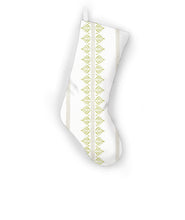 Load image into Gallery viewer, Thibaut Fern Stripe Christmas Stocking