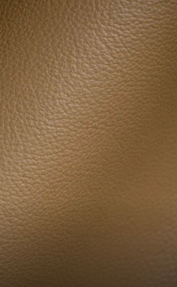 brown leather genuine hide