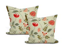 Load image into Gallery viewer, Schumacher Palampore Embroidery Pillow Cover
