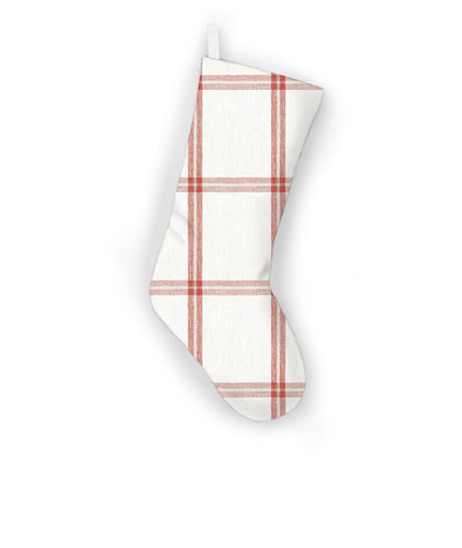 Thibaut Huntington Plaid Christmas Stocking