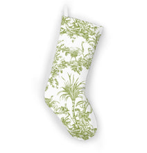 Load image into Gallery viewer, Thibaut Antilles Toile Christmas Stocking