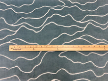 Load image into Gallery viewer, Pollack Honolulu Oasis Ocean Waves Design Water Stain Resistant Velvet Upholstery Fabric 
STA 6258