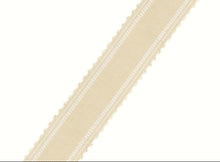 Load image into Gallery viewer, 2 1/8&quot; Wide Beige Drapery Tape Trim