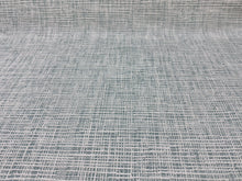 Load image into Gallery viewer, Kravet Design Inside Out Turquoise White Distinctive Cross Hatch Woven Pattern Performance Stain Water Repellent Upholstery Fabric