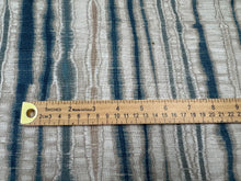 Load image into Gallery viewer, GP &amp; J Baker Threads Linear Indigo Ethnic 100% Linen Home Decor Fabric STA 6190