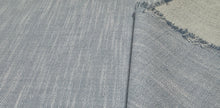 Load image into Gallery viewer, Remnant Thibaut Bristol Sky Soft Blue Performance Soleil Textures Weave Linen Like Upholstery Fabric STA 6326