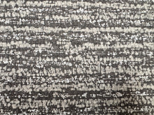 Load image into Gallery viewer, Remnant Kravet Donghia Blur The Lines Grey Silver White Multi Tonal Stria/ Stripe Texture Luxury Canvas Woven Fabric STA 6450