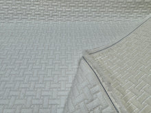 Load image into Gallery viewer, Kravet Design Alexa Hampton Magaluf Ivory White Basketweave Jacquard Woven Upholstery Fabric