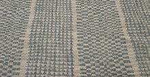 Load image into Gallery viewer, Lee Jofa Larkin Soft Steel Blue Architecture Geometric Stripe Woven Upholstery Fabric STA 6403