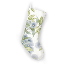 Load image into Gallery viewer, Thibaut Camellia Garden Christmas Stocking
