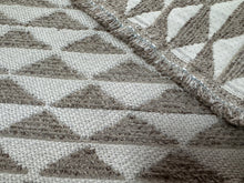 Load image into Gallery viewer, Janice Feldman Remarkable Collection Stain Resistant Taupe Off White Upholstery Fabric
