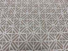 Load image into Gallery viewer, Mark Alexander Veranda Tile Sand Soft Geometric Reversible Handcrafted Water &amp; Stain Resistant Woven Fabric STA 6422
