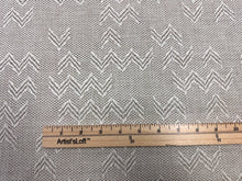 Load image into Gallery viewer, Cowtan &amp; Tout Larsen Playa Pearl Small Scale Geometric Texture Irregular Herringbone/Chevron Design Indoor Outdoor Weave Fabric STA 6440