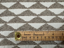 Load image into Gallery viewer, Janice Feldman Remarkable Collection Stain Resistant Taupe Off White Upholstery Fabric