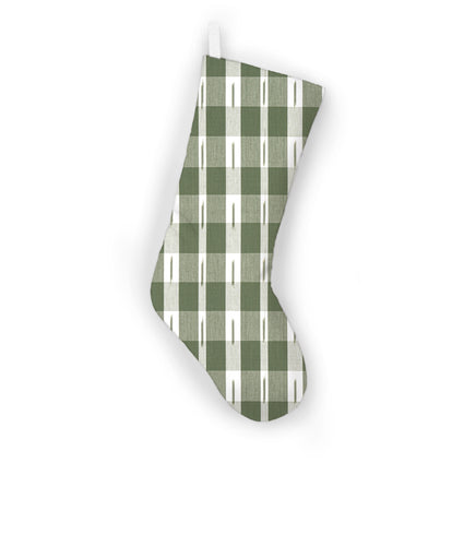 Thibaut Ellastone Check Christmas Stocking