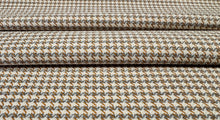 Load image into Gallery viewer, Classic Bi- Directional Geometric Design Houndstooth Weave Mixed Herringbone Pattern Upholstery Fabric STA 6397