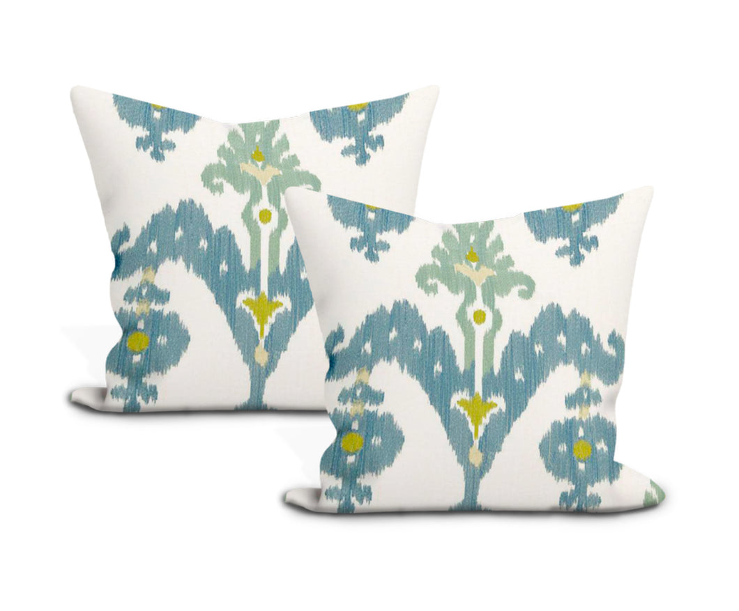 Schumacher Raja Embroidery Pillow Cover