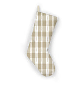 Load image into Gallery viewer, Thibaut Ellastone Check Christmas Stocking