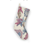 Load image into Gallery viewer, Thibaut Indienne Jacobean Christmas Stocking
