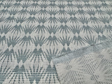 Load image into Gallery viewer, Holston Aqua By Jane Churchill Modern Playful Geometric Woven Water Resistant Upholstery Fabric STA 6200