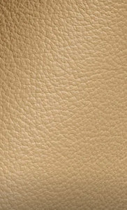 beige genuine leather hide