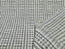 Load image into Gallery viewer, Pollack Picnic Basket Sea Salt Basketweave Durable Natural Beige Light Gray Woven Upholstery Fabric