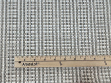 Load image into Gallery viewer, Pollack Picnic Basket Sea Salt Basketweave Durable Natural Beige Light Gray Woven Upholstery Fabric