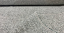Load image into Gallery viewer, P/Kaufmann Speedy Plus Gray Green Basketweave Water Resistant Woven in Upholstery Fabric STA 6396