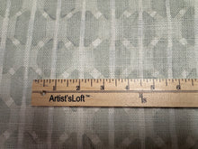 Load image into Gallery viewer, Galbraith &amp; Paul Bartram Tartan Pattern Dove Gray Artisanal Hand Block Digital Prints Linen Fabric 
STA 6364
