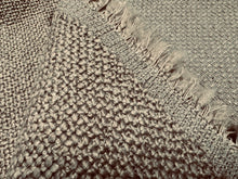 Load image into Gallery viewer, Custom Design Heavy Highly Textured Basketweave Loop Pile Natural Taupe Beige Woven Upholstery Fabric STA 6430