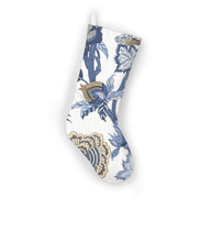 Load image into Gallery viewer, Thibaut Indienne Jacobean Christmas Stocking