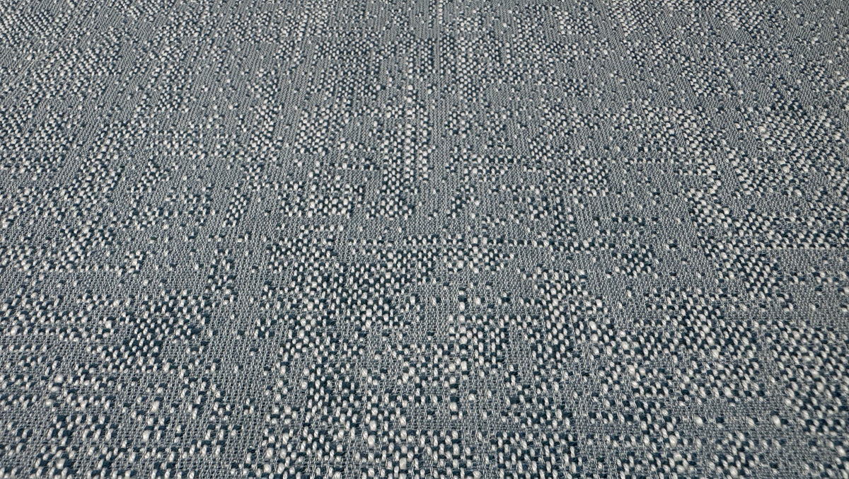 Designtex West Elm Distressed Texture blue Fabric | Fabric Bistro | SC