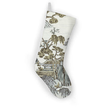 Load image into Gallery viewer, Thibaut Asian Scenic Christmas Stocking