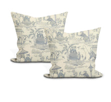 Load image into Gallery viewer, Schumacher bassano pillow cover 