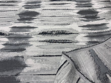 Load image into Gallery viewer, Kravet Tantino Charcoal Black Gray Off White Woven Abstract Upholstery Fabric