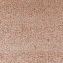 Load image into Gallery viewer, Blush Pink Small Scale Dots Animal Pattern Cut Velvet Upholstery Fabric MGF