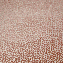Load image into Gallery viewer, Blush Pink Small Scale Dots Animal Pattern Cut Velvet Upholstery Fabric MGF