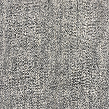 Load image into Gallery viewer, Designer Black Cream Herringbone MCM Tweed Upholstery Fabric MGF