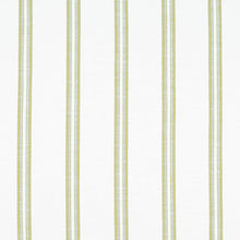 Load image into Gallery viewer, InsideOut Indoor Outdoor Performance Chartreuse Green Seafoam White Stripe Upholstery Fabric
