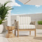Load image into Gallery viewer, InsideOut Indoor Outdoor Performance Chartreuse Green Seafoam White Stripe Upholstery Fabric